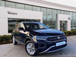 Black Used 2023 VW T-Roc Life SUV | £23,798 (Fair price)