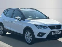 White Used 2018 Seat Arona SE Technology SUV | £9,994 (Fair price)
