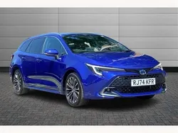 Juniper blue Used 2024 Toyota Corolla Design Estate | £26,950 (Expensive)