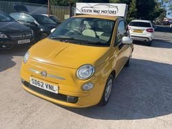 Yellow Used 2012 Fiat 500 S Hatchback | £2,499 (Good price)