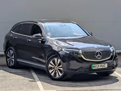 Black Used 2021 Mercedes EQC400 SUV | £16,995 (Fair price)