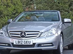 Silver Used 2012 Mercedes E350 SE Cabriolet | £12,995