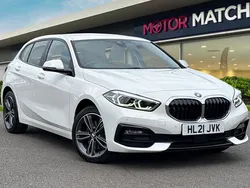 White Used 2021 BMW 118 Sport Line Hatchback | £17,350 (Good price)