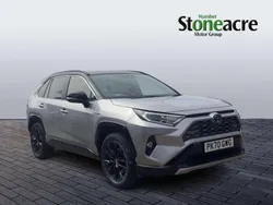 Silver Used 2020 Toyota RAV4 Hybrid SUV | £27,495 (Fair price)