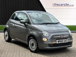 Grey Used 2010 Fiat 500 Lounge Hatchback | £3,495 (Fair price)