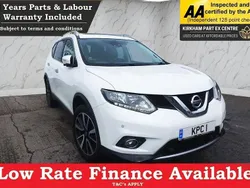 White Used 2015 Nissan X-Trail N-TEC SUV | £6,495 (Fair price)