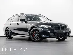 Black sapphire metallic paint Used 2022 BMW 330e M Sport Estate | £31,995 (Expensive)