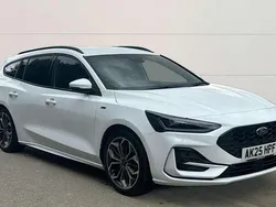 White Used 2025 Ford Focus ST-Line X Estate | £24,827 (Expensive)