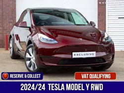 Red Used 2024 Tesla Model Y SUV | £31,950 (A bit pricey)