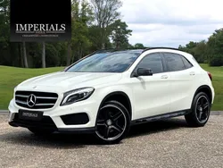 White Used 2019 Mercedes GLA250 AMG line SUV | £16,948 (Fair price)