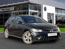 Black Used 2024 VW Polo R-line Hatchback | £20,692 (Fair price)