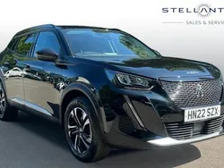 Black Used 2022 Peugeot 2008 Allure Premium SUV | £15,081 (Fair price)