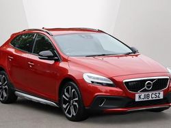 Red Used 2018 Volvo V40 CC Pro Estate | £14,250 (Expensive)