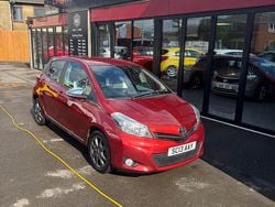 Red Used 2013 Toyota Yaris Trend Hatchback | £4,995 (Fair price)