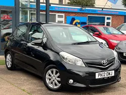 Black Used 2012 Toyota Yaris Multidrive S Hatchback | £5,980 (Fair price)