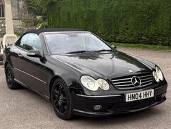 Black Used 2004 Mercedes CLK55 AMG AMG Cabriolet | £10,495