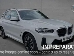 White Used 2024 BMW iX3 M Sport SUV | £41,990 (A bit pricey)