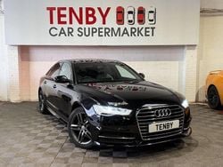 Black Used 2015 Audi A6 S-Line Sedan | £10,995 (Fair price)