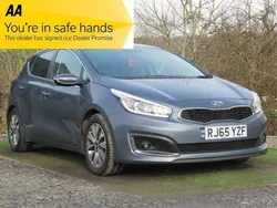 Blue Used 2015 Kia Ceed 3 Hatchback | £5,990 (Fair price)