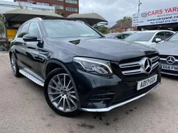 Black Used 2017 Mercedes GLC250 AMG Line Premium Estate | £16,690 (Fair price)