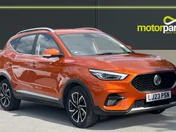 Orange Used 2023 MG ZS Exclusive Sedan | £14,599 (Fair price)