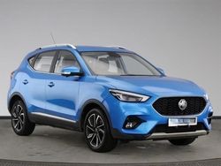 Metallic blue Used 2020 MG ZS Exclusive Sedan | £13,390 (Fair price)