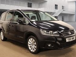 Deep black pearl Used 2018 Seat Alhambra Ecomotive MPV | £13,975 (Good price)