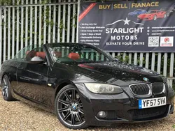 Black Used 2007 BMW 330 Cabriolet M Sport Cabriolet | £5,999 (Fair price)