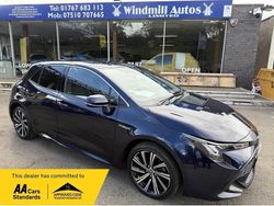 Blue Used 2022 Toyota Corolla Design Hatchback | £17,650 (Fair price)