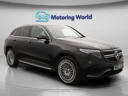 Black Used 2022 Mercedes EQC400 AMG line SUV | £31,100 (Fair price)