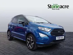 Blue Used 2018 Ford Ecosport ST-Line SUV | £9,995 (Fair price)