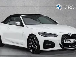 White Used 2022 BMW 420 M Sport Cabriolet | £30,750 (Good price)