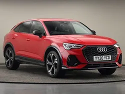 Tango red metallic Used 2020 Audi Q3 Sportback Design SUV | £24,300 (A bit pricey)