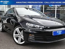 Black Used 2016 VW Scirocco R-line Coupe | £10,900 (Fair price)