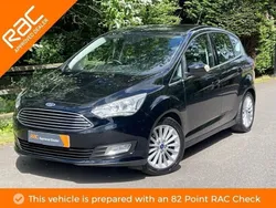 Black Used 2016 Ford C-MAX Titanium MPV | £5,290 (Good price)