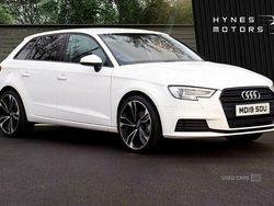 White Used 2019 Audi A3 Hatchback | £11,495 (Fair price)