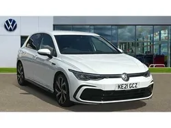 White Used 2021 VW Golf VIII R-line Hatchback | £21,372 (A bit pricey)