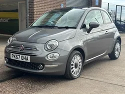 Grey Used 2017 Fiat 500 Lounge Hatchback | £6,500 (Fair price)