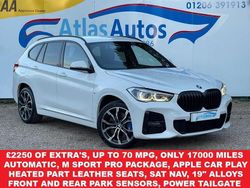 White Used 2022 BMW X1 M Sport SUV | £28,000 (Expensive)