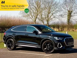 Black Used 2022 Audi Q3 Sportback S-Line SUV | £30,495 (Fair price)