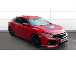 Red Used 2019 Honda Civic Sport Hatchback | £15,404 (Fair price)