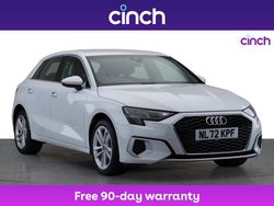 White Used 2022 Audi A3 e-tron Sport Hatchback | £18,199 (Fair price)