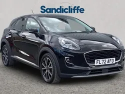 Black Used 2022 Ford Puma Gen-E Titanium Hatchback | £15,339 (Good price)