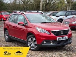 Red Used 2018 Peugeot 2008 Active SUV | £5,890 (Good price)