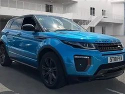 Blue Used 2018 Land Rover Range Rover evoque Landmark SUV | £15,995 (Good price)