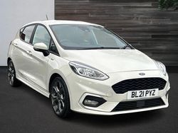 White Used 2021 Ford Fiesta ST-Line Hatchback | £10,249 (Fair price)