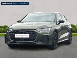 Green New 2025 Audi A3 e-tron Black Edition Hatchback | £39,686