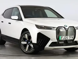 White Used 2025 BMW iX M Sport SUV | £64,000 (Expensive)