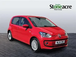 Red Used 2015 VW up! high up! Hatchback | £5,250 (Fair price)
