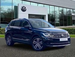 Black Used 2022 VW Tiguan Elegance SUV | £25,491 (Fair price)